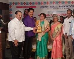 Honoured by Indian Medical Association